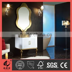 Stainless Steel Bathroom Vanity Base Cabinets T-6622 thumbnail-1