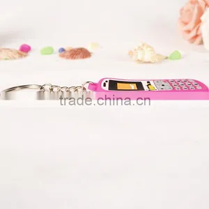 Mobile Phone Cell Phone Soft Pvc Keychain Pvc Rubber Key Chain thumbnail-5
