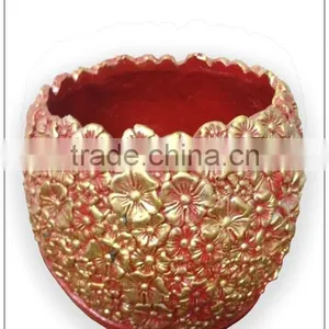 Garden Sculpture Decoration Concrete Pot, Garden Flower Pot thumbnail-1