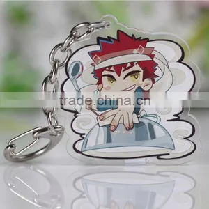 Factory Direct Sale Cheap Custom Transparent Plastic Clear Key Chain for Promotion thumbnail-2