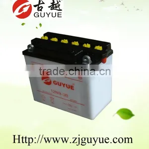 12V 9Ah Rechargeable Motorcycle Battery With Good Quality thumbnail-1