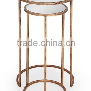 Sofa Glass Side Table and Cup Holder thumbnail-2