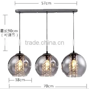Hanging Office Designs Modern Crystal Pendant Lamp thumbnail-4