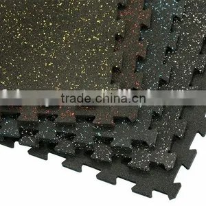 Fitness Equipment Heavy Duty Interlocking Rubber Flooring thumbnail-6