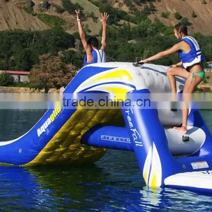 Inflatable Aqua Slide, Inflatable Aquatic Slide, Mini Inflatable Water Slide thumbnail-1