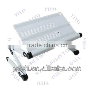 Business Opportunity Wholesale White Furniture Portable Metal Tray for Laptop in Bed thumbnail-1