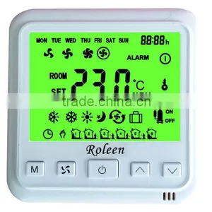 RL303 Series LCD FCU Digital Room Thermostat With 3 Fan Speed thumbnail-1