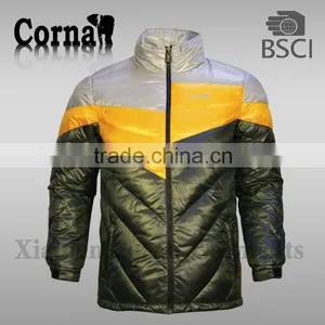 2016 FALL WINTER Men's Padded Jacket Men's Winter Coats Tunnel Neck Softshell Jacket thumbnail-5