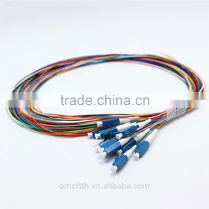 LC SM 12 Fibers Colored Pigtail thumbnail-1
