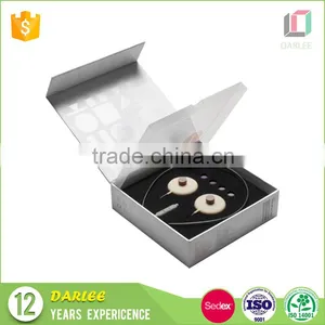Hot Sale Book Shaped Paperboard Magnetic Clamshell Box for Earphones thumbnail-2