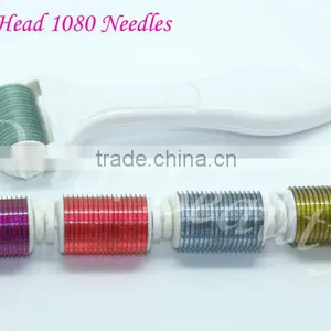 Derma Roller Body Skin Care Tool Disk Titanium Needles 1080 Micro Needle Roller thumbnail-1