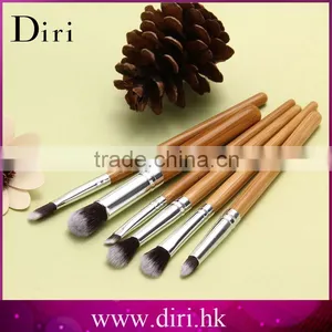 6 Pcs Professional Eye Makeup Brushes Bamboo Handle Cosmetics Professional Makeup Brush Set thumbnail-6