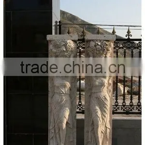2013 HOT SALES Outdoor Stone Abstract Statue Pair thumbnail-1
