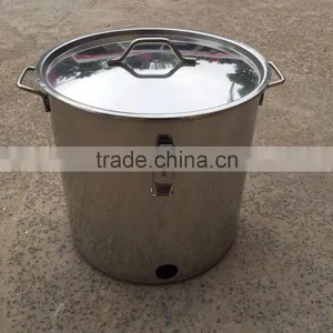 2016 New Style Food Grade Stainless Steel Honey Storage Barrel thumbnail-1