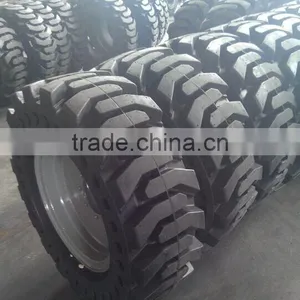 Tire Wheel Assembly Solid Skid Tire 10x16.5 10-16.5 thumbnail-2