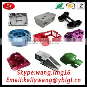 CNC Auto Car Machining Parts, LED Anodize Color Aluminum CNC Machine Parts, 3D CNC Centre Parts thumbnail-1