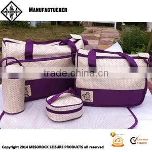 Custom 5pcs Multifunctional Set Baby Diaper Xmummy Handbag Multifunctional Set thumbnail-1