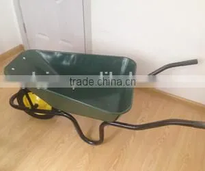 China Steel Wheelbarrow Cheap Hand Trailer WB6400 for Sale thumbnail-3