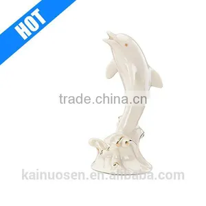 Hot Sale Dancing Dolphin Art Glass Figurine thumbnail-1
