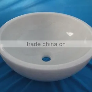 Marble Stone Vessel Bathroom Sink thumbnail-1