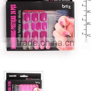 3D Nail Art Stickers Foils Non-toxic Perfect Shiny Nail Wraps Care thumbnail-1