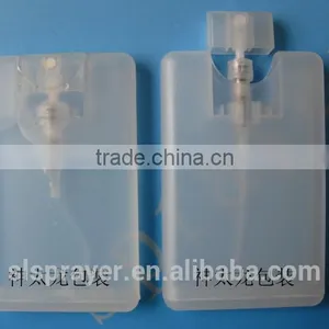 Plastic Perfume Atomizer Bottle Business Card Style thumbnail-2