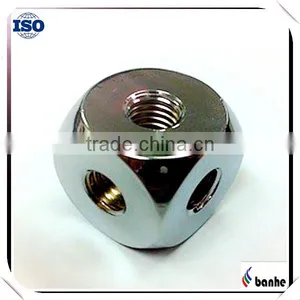 Advertising Framework Part Csutom Made From Zinc Alloy With Chrome Plating thumbnail-1
