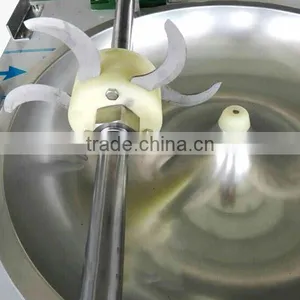 120kg/h Stainless Steel Industrial Meat Chopper Machine/Meat Processing Factory Equipment/Meat Chopping Machine thumbnail-2