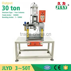 JULY Unique 30 Ton Four Column Hydro Pneumatic Press Machine thumbnail-1