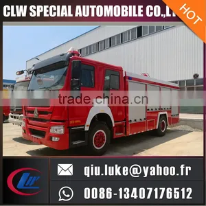 High Quality Stainless Steel Materials 1000 Gallons Fire Fighting Truck thumbnail-1