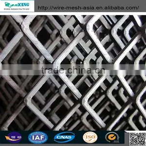 Extrude Diamond Metal Sheets Iron Bbq Grill Expanded Metal Mesh thumbnail-1
