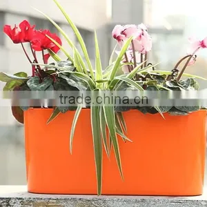 Self-watering Colorful ABS Flower Planters thumbnail-1