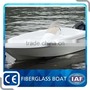 Made in China Fiberglass Fishing Open Small Boat thumbnail-2
