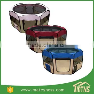 Fabric Foldable Potable Pet Dog Playpen thumbnail-1