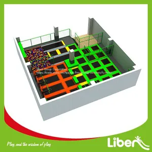 Fireproof Foam Pit Indoor Trampoline Park thumbnail-2