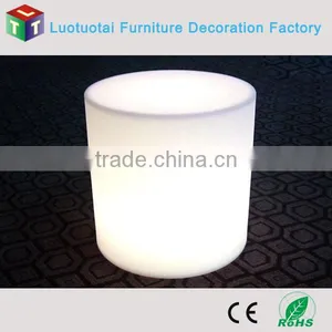 Manufacturer 40CM Round Stool PE Plastic Chair With Remote Control 16 Mix Changeable Colors thumbnail-3