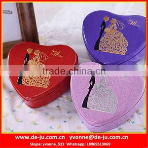 Heart Shape Wedding Favor Candy Box thumbnail-1