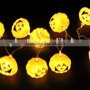 Halloween Gift Pumpkin Faces Led Light Lamp thumbnail-4