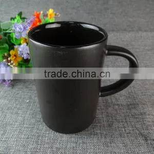 Bulk Christmas 450ML Black Ceramic Porcelain Coffee Mugs For Sublimation thumbnail-1