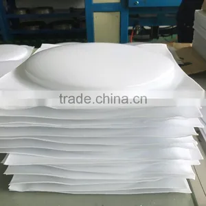 Custom PC Plastic Ceiling Lampshade of Vacuum Forming Process thumbnail-3