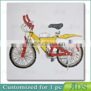 Pop Wall Decor Bike Painting thumbnail-1