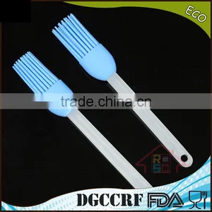 NBRSC High Quality FDA Silicone Baking Bakeware Bbq Grill Brush, Plastic Handle Bbq Silicon Brush thumbnail-1