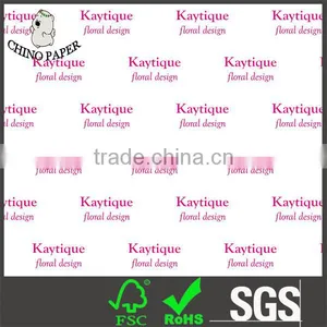Nice Tissue Paper With Pink Logo Gift Wrap thumbnail-2
