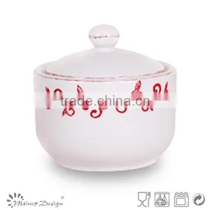 New Proudct Home Decor ,Best Selling High Quality Decorative Ceramic Sugar Bowl thumbnail-5