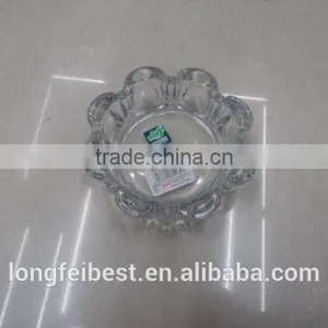 2016 Engraved Crystal Apple Shaped Glass Ashtray thumbnail-1