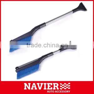 Best Quality Aluminum Car Ice Scraper With Snow Brush thumbnail-1