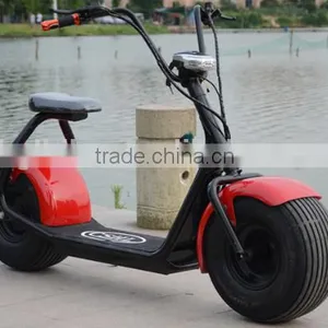 2017 Zhejiang Factory Electric Bike 48V Brushless Hub Motor 800w-1000W Electric Scooter Citycoco thumbnail-1