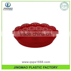 Oval Shape Fashionable FDA Plastic Fruit Storage Basket thumbnail-1