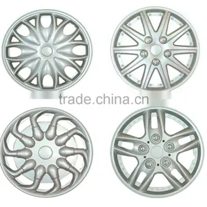 Universal Chrome Plastic 13inch 14inch 15inch Car Wheel Cover thumbnail-4
