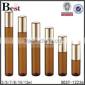 5ml Amber Perfume Roller Ball Bottle With Screw Cap thumbnail-4